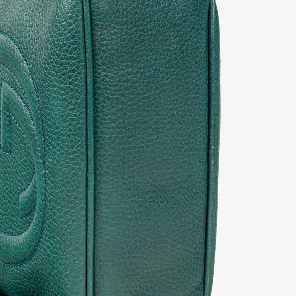 Gucci Soho Disco Green Camera Style Crossbody Bag - Picture 5 of 13